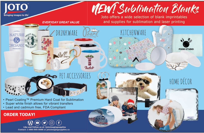 Sublimation Blanks Ad
