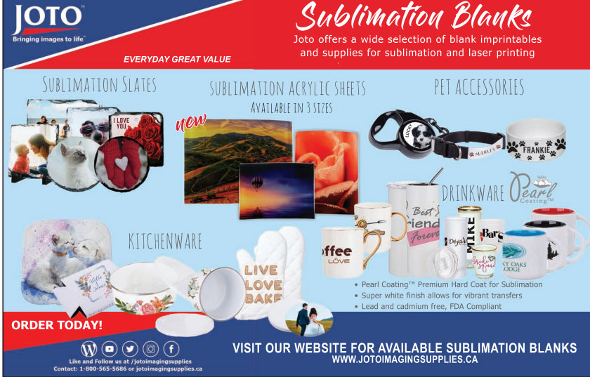 Sublimation Blanks Ad