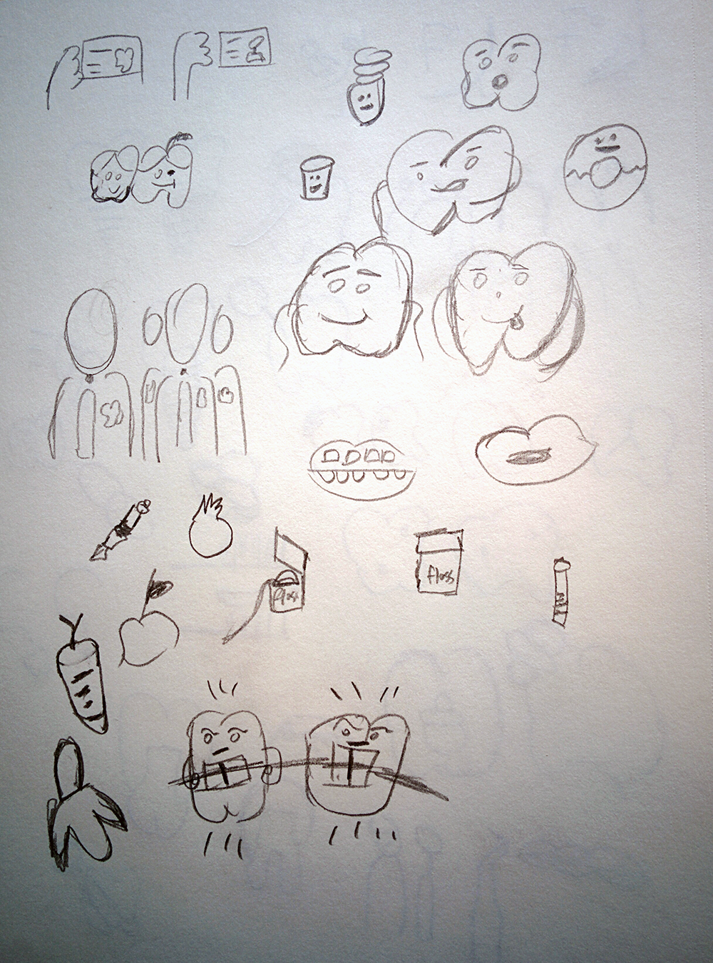 icon sketches